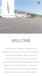 Mobile Screenshot of fontainebleauaviation.com